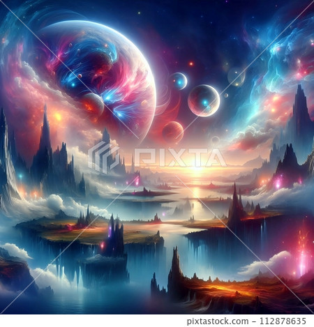 fantastic, landscape, scape 112878635