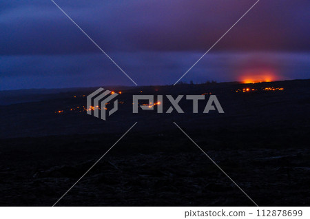 夏威夷島卡拉帕納熔岩地球 112878699