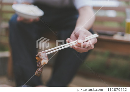 culinary, food, japanese dish of fried meat 112879312