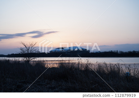 Niigata Toyanogata at dawn Niigata Toyanogata at dawn 112879919