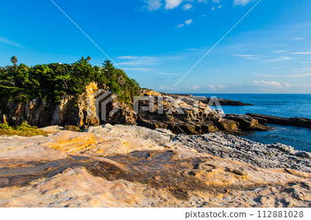View of Sandakabe Senjojiki area from Senjojiki [Nishimuro District, Wakayama Prefecture] 112881028