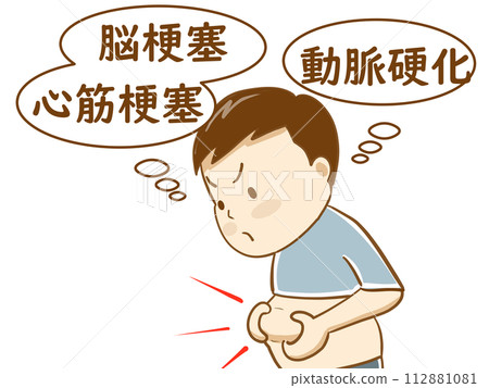 I thought while clutching my stomach. I thought while clutching my stomach. 112881081