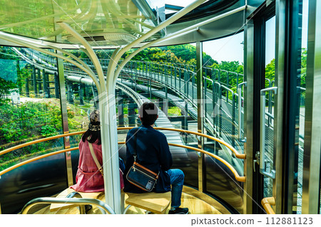 View from Mt. Inasa slope car [Nagasaki City] 112881123