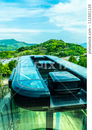 View from Mt. Inasa slope car [Nagasaki City] 112881126