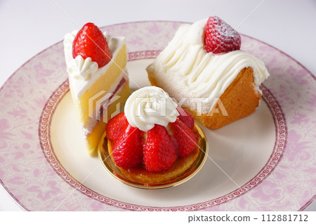Strawberry shortcake Strawberry tart Strawberry shortcake Strawberry tart 112881712