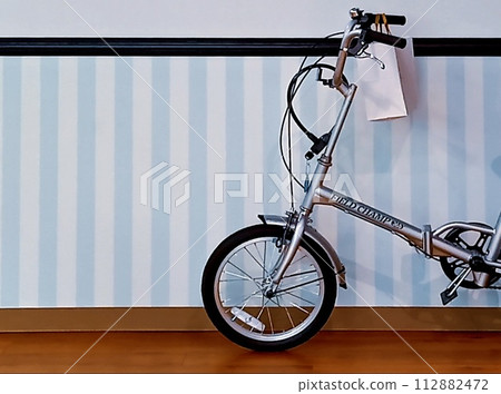 Fashionable bicycle 112882472