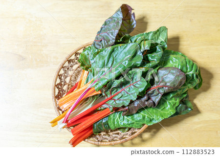Colorful vegetables Swiss chard Colorful vegetables Swiss chard 112883523