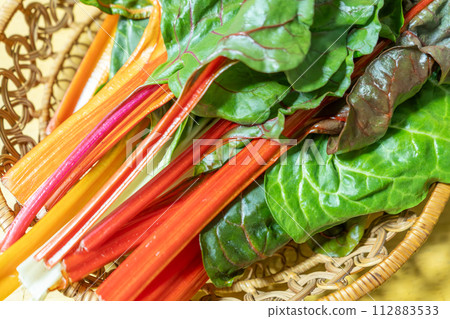 Colorful vegetables Swiss chard Colorful vegetables Swiss chard 112883533
