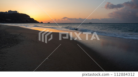 黎明前，伊拉格/小島濱 112884312