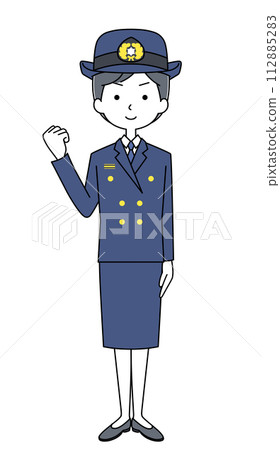 膽量擺出消防員(冬季制服) 膽量擺出消防員(冬季制服) 112885283