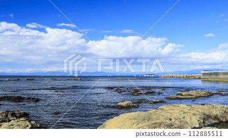 從葉山看到的湘南海 從葉山看到的湘南海 112885511
