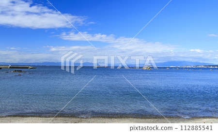 從葉山看到的湘南海 從葉山看到的湘南海 112885541