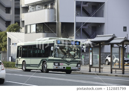 City bus and Seimei Jinja-mae bus stop (9 lines) 2 112885799