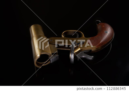 rifle, pistol, pistols 112886345