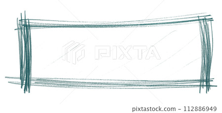 Green frame isolated on white background Green frame isolated on white background 112886949