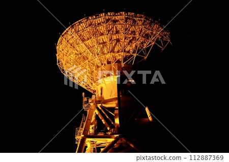 [Ogasawara] National Astronomical Observatory of Japan VERA Ogasawara Observation Station (night view) 112887369