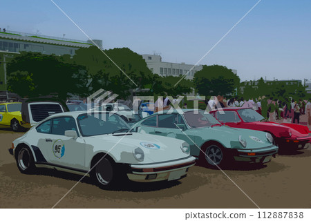 Classic car Porsche 911 Classic car Porsche 911 112887838