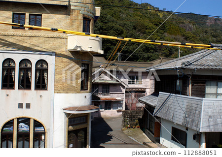 佐賀縣有田町古色古香的陶器之鄉散步路線的風景 佐賀縣有田町古色古香的陶器之鄉散步路線的風景 112888051