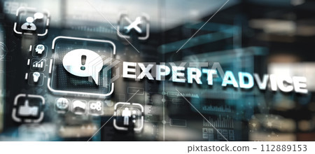 Expert Advice. Advice and assistance in your business 112889153