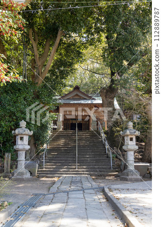 Sanno Shrine worship hall [Nagasaki City, Nagasaki Prefecture] 112889787