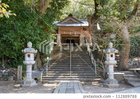 Sanno Shrine worship hall [Nagasaki City, Nagasaki Prefecture] 112889788