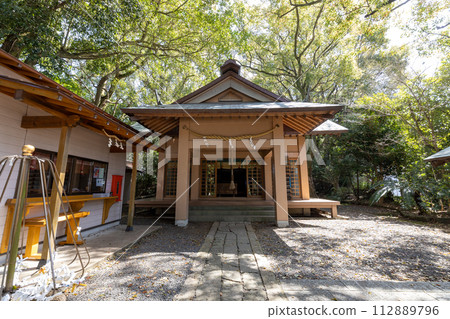 Sanno Shrine worship hall [Nagasaki City, Nagasaki Prefecture] 112889796