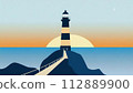 有燈塔的風景 112889900