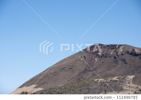 Mountainside after burning Mountainside after burning 112890785