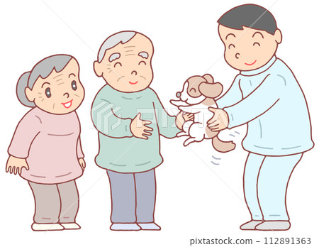 Nursing care - Nursing care facilities, animal-assisted care, dog therapy 112891363