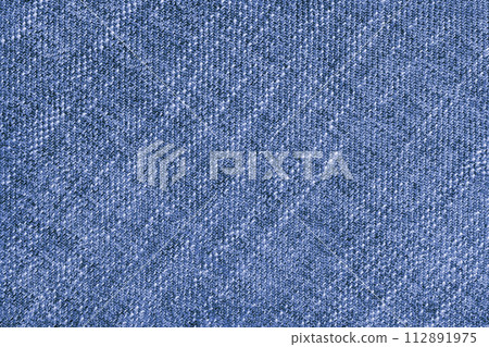 Coarse weave jacquard fabric texture background, blue cloth texture Coarse weave jacquard fabric texture background, blue cloth texture 112891975