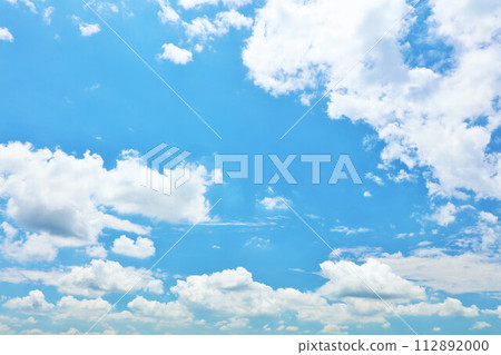 Summer blue sky and clouds Summer blue sky and clouds 112892000