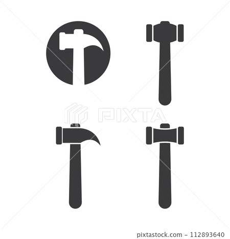 Hammer logo icon 112893640