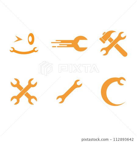 Wrench  vector design 112893642