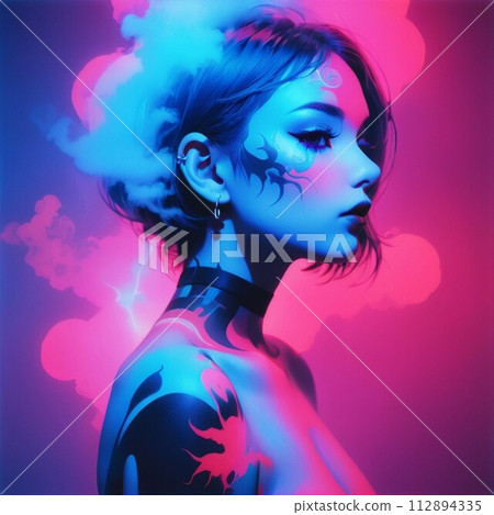 body paint women body paint women 112894335