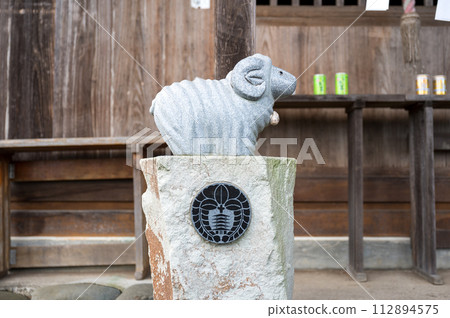羊神社的守護犬｜群馬縣安中市 112894575
