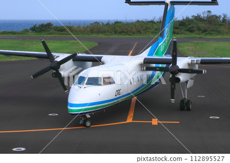 Scenery of Iki Airport and its surroundings, Iki City, Nagasaki Prefecture (2022) Scenery of Iki Airport and its surroundings, Iki City, Nagasaki Prefecture (2022) 112895527