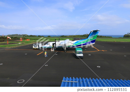 Scenery of Iki Airport and its surroundings, Iki City, Nagasaki Prefecture (2022) Scenery of Iki Airport and its surroundings, Iki City, Nagasaki Prefecture (2022) 112895531
