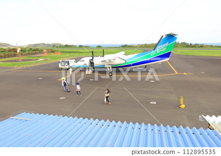 Scenery of Iki Airport and its surroundings, Iki City, Nagasaki Prefecture (2022) 112895535