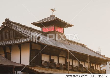 Dogo Onsen in the evening Dogo Onsen in the evening 112895557