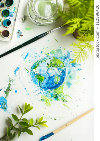 Earth Day illustration. Sustainability concept Earth Day illustration. Sustainability concept 112896420