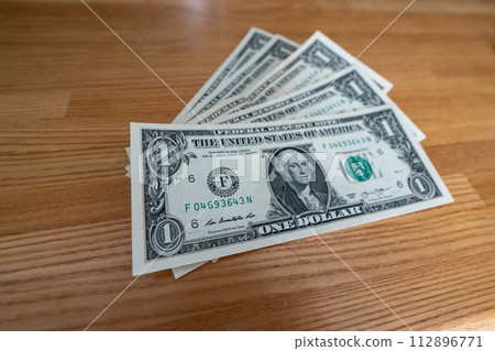 foreign banknotes, foreign bills, money foreign banknotes, foreign bills, money 112896771