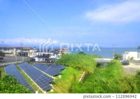 從築肥線鹿屋站到越前前原站的車窗所看到的景色（2022年） 112896942
