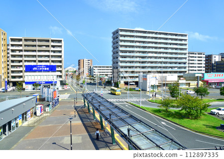 Chikuhi Line train window view from Echizen-Maebaru Station to Meinohama Station (2022) Chikuhi Line train window view from Echizen-Maebaru Station to Meinohama Station (2022) 112897335
