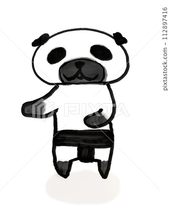 Pug dog entering the ring 112897416