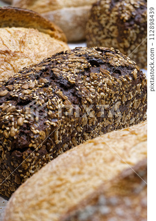 Assorted loafs of bread Assorted loafs of bread 112898439