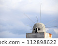 Antenna decoration overlooking the sky 112898622