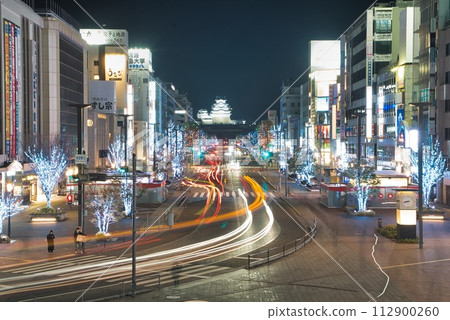 Himeji Castle Light Up 112900260