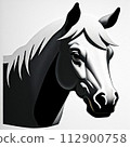 Illustration of a horse generated by AI 112900758
