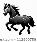 Illustration of a horse generated by AI 112900759