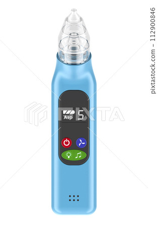 Electric Nasal Aspirator for Baby, 3D rendering 112900846